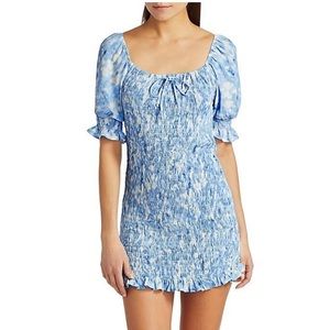 NWT Faithfull the Brand Magnolia Mini Dress